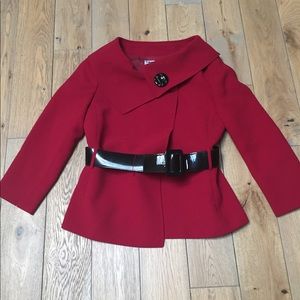 Career Jacket with belt